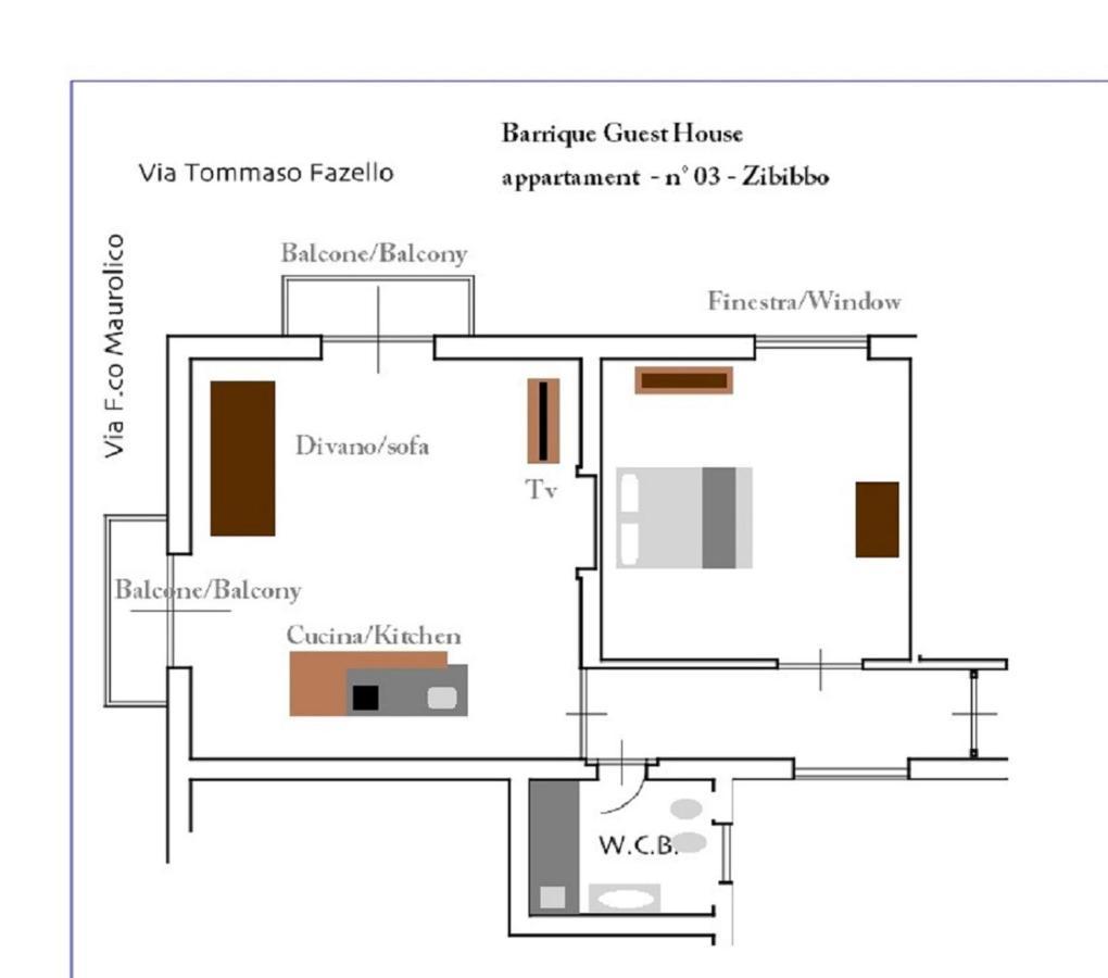 Barrique Guest House Free Bus From The Airport One Way Palermo Exteriör bild
