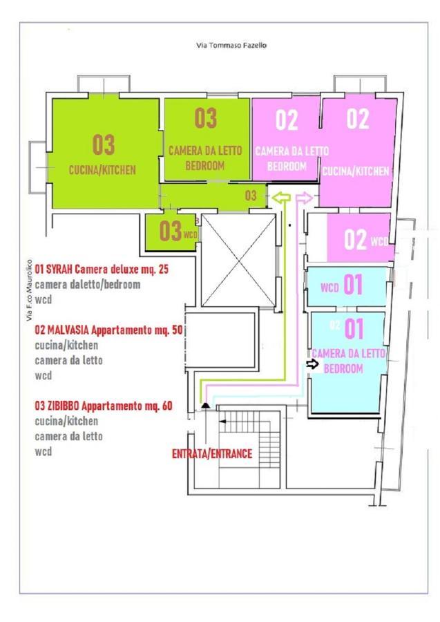Barrique Guest House Free Bus From The Airport One Way Palermo Exteriör bild